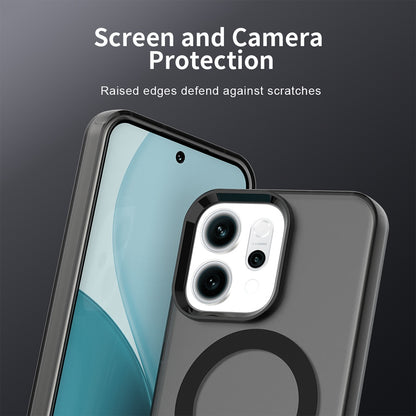 Puzdro MagSafe pre Oppo Reno14, Techsuit, CandyCase, Čierne