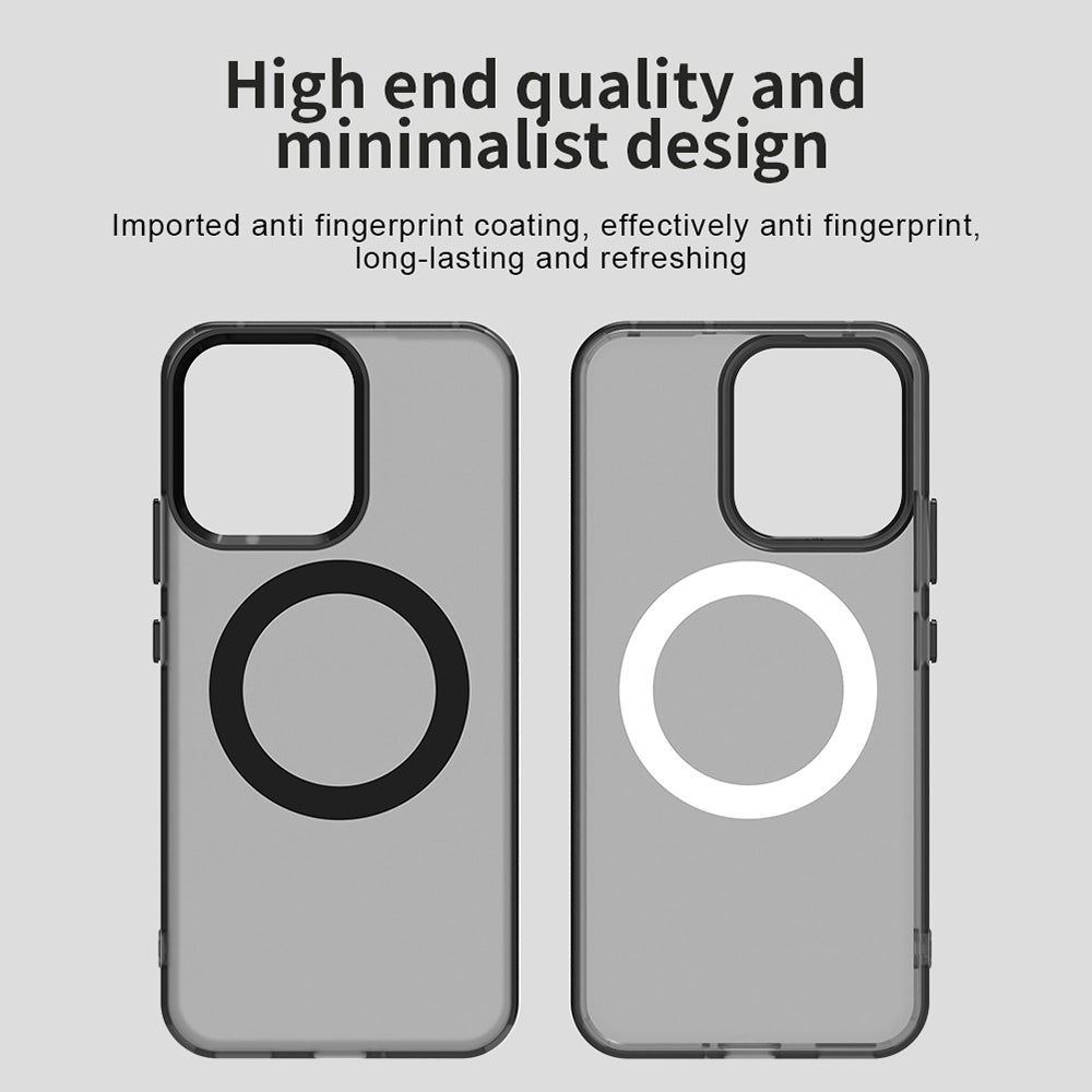 Puzdro MagSafe pre Oppo Reno14, Techsuit, CandyCase, Čierne