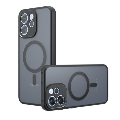 MagSafe puzdro pre Oppo Reno15 FS / Reno15 F, Techsuit, PureFrost, Čierna Matná