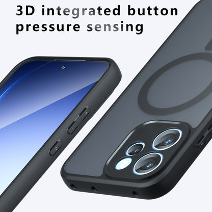 MagSafe puzdro pre Oppo Reno15 FS / Reno15 F, Techsuit, PureFrost, Čierna Matná