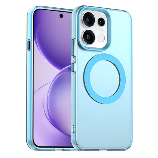MagSafe puzdro pre Oppo Reno16 F / Reno16 FS, Techsuit, CandyCase, modré