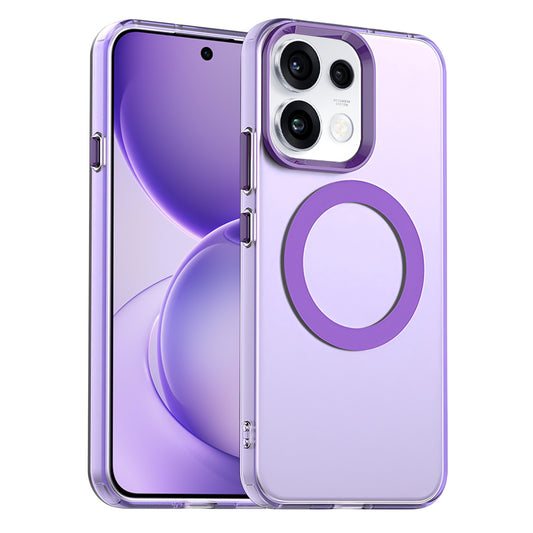 MagSafe puzdro pre Oppo Reno16 F / Reno16 FS, Techsuit, CandyCase, Fialová
