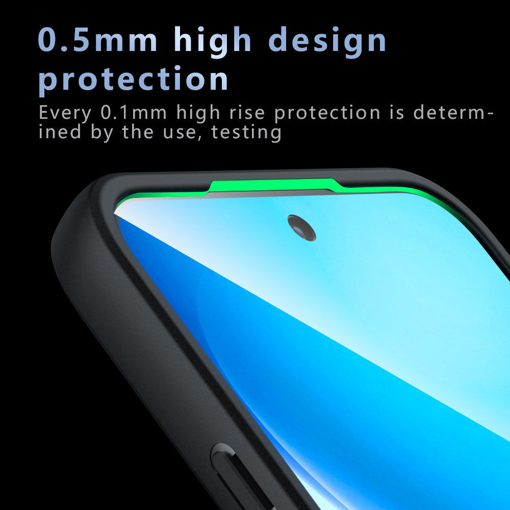 MagSafe puzdro pre Oppo Reno16 F / Reno16 FS, Techsuit, PureFrost, Čierna saténová