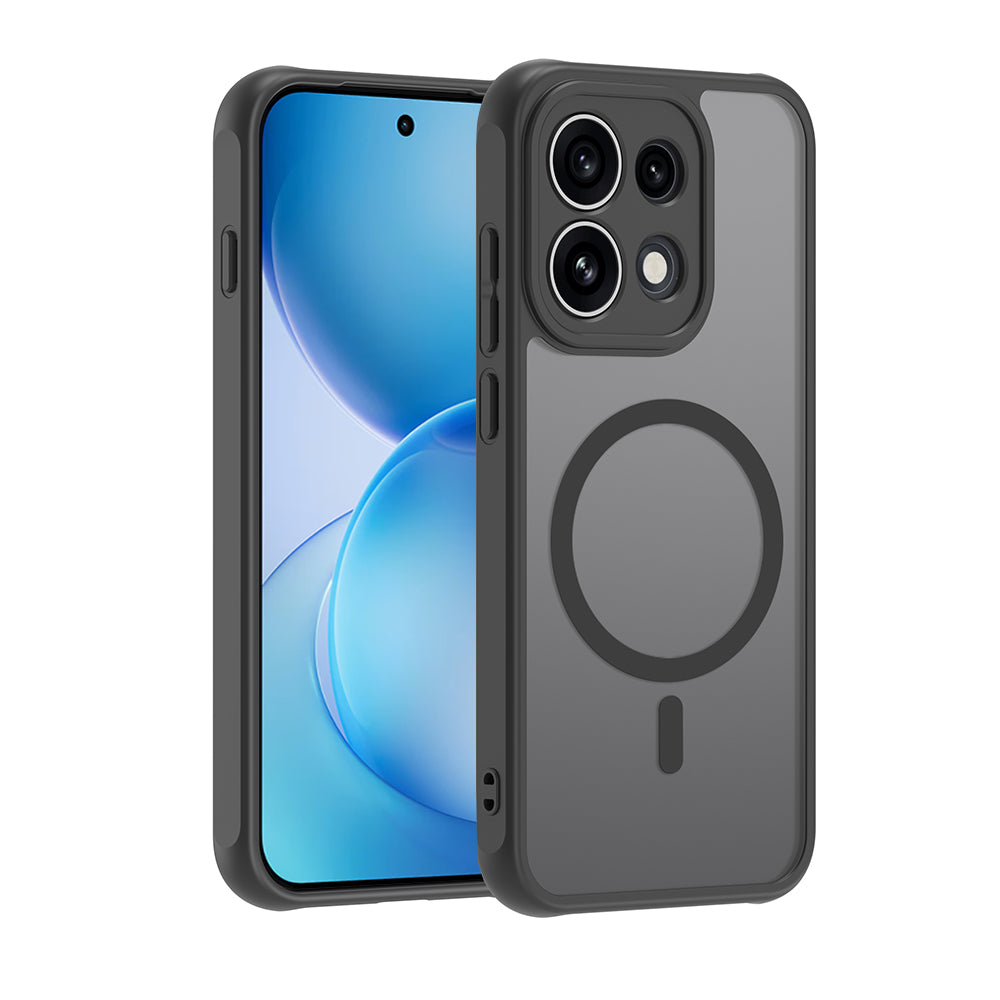 MagSafe puzdro pre Oppo Reno16 Pro, Techsuit, HaloFrost II, Čierne