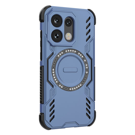 MagSafe puzdro pre Oppo Reno16 / Reno16 Pro, Techsuit, ArmorMag, modré