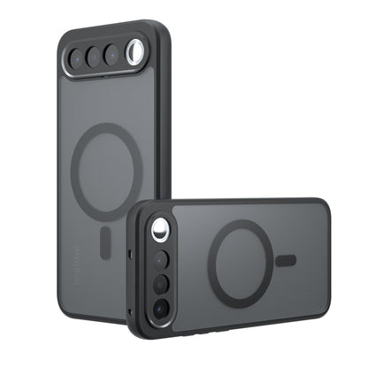 MagSafe puzdro pre Realme 16, Techsuit, PureFrost, Čierna saténová