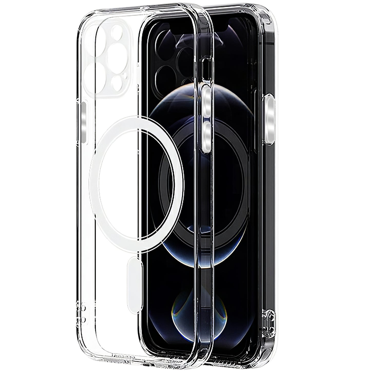 MagSafe Case for Samsung Galaxy S24 Ultra S928, OEM, Transparent