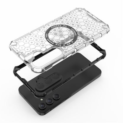 MagSafe puzdro pre Samsung Galaxy A26 A266, Techsuit, HoneyComb Shield, Modré