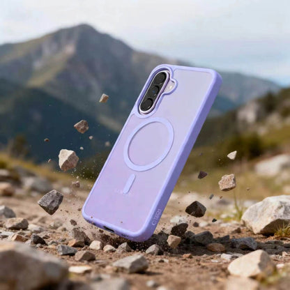 MagSafe puzdro pre Samsung Galaxy A57 5G, Tech-Protect, Magmat, Matná fialová