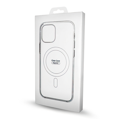 MagSafe puzdro pre Samsung Galaxy A57 5G, OEM, 1800 Gauss, priehľadné
