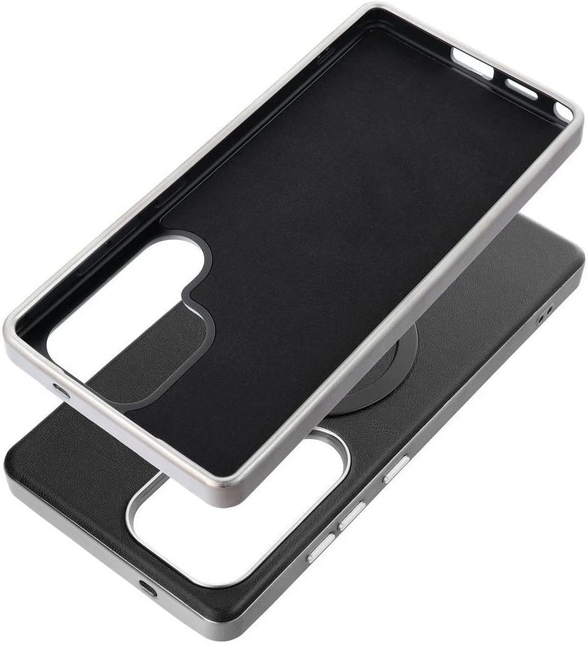 MagSafe puzdro pre Samsung Galaxy A56 A566, OEM, Gentleman Mag, čierne