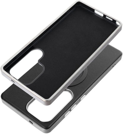 MagSafe puzdro pre Samsung Galaxy A56 A566, OEM, Gentleman Mag, čierne