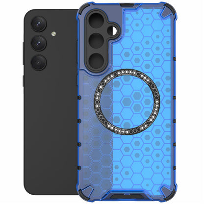 MagSafe puzdro pre Samsung Galaxy A26 A266, Techsuit, HoneyComb Shield, Modré