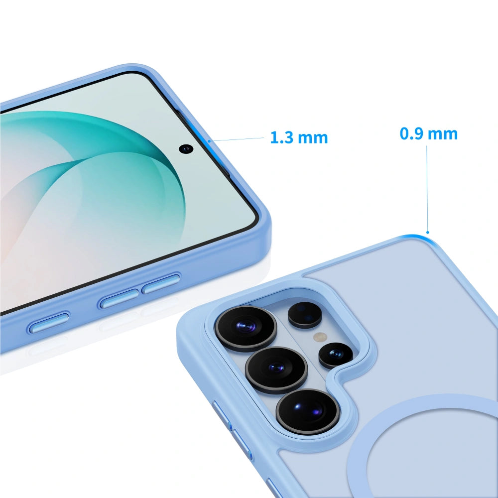 MagSafe Case for Samsung Galaxy S26 Ultra S948, Tech-Protect, Magmat, Matte Blue