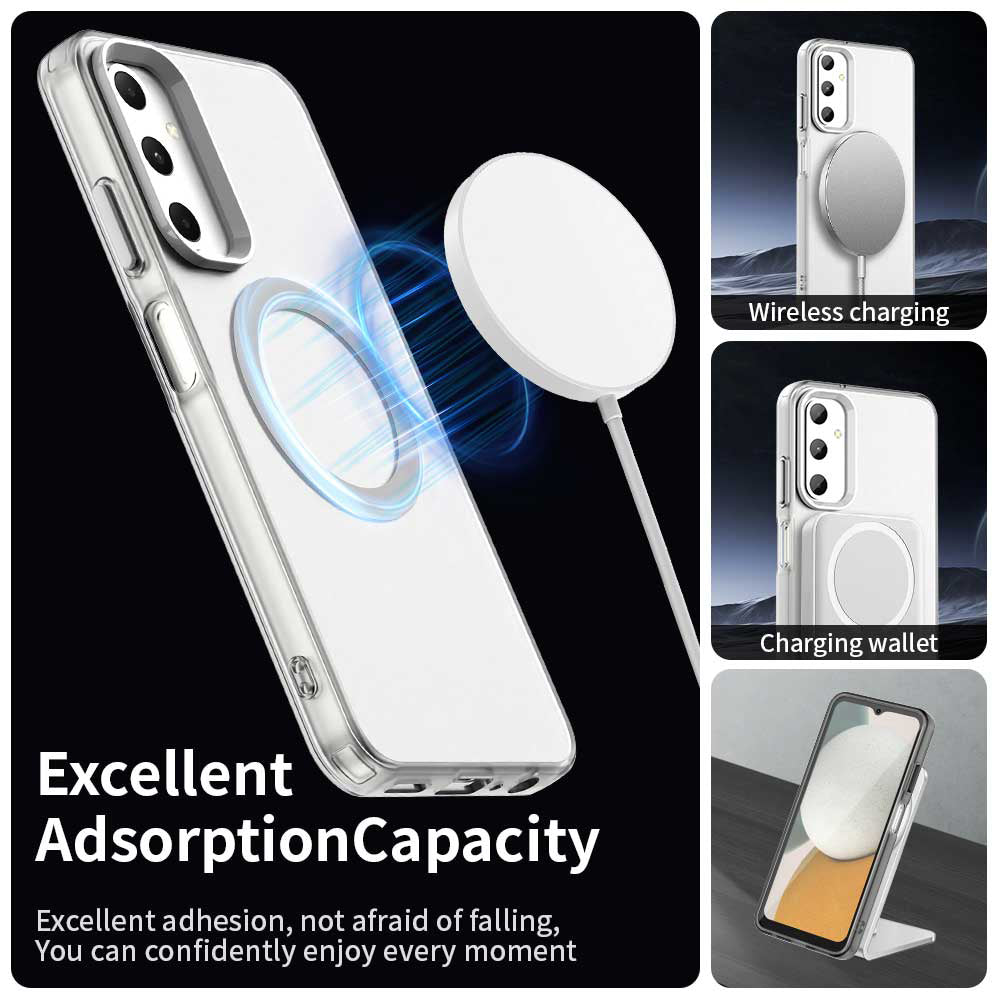 MagSafe puzdro pre Samsung Galaxy A05s A057, Techsuit, CandyCase, Biele