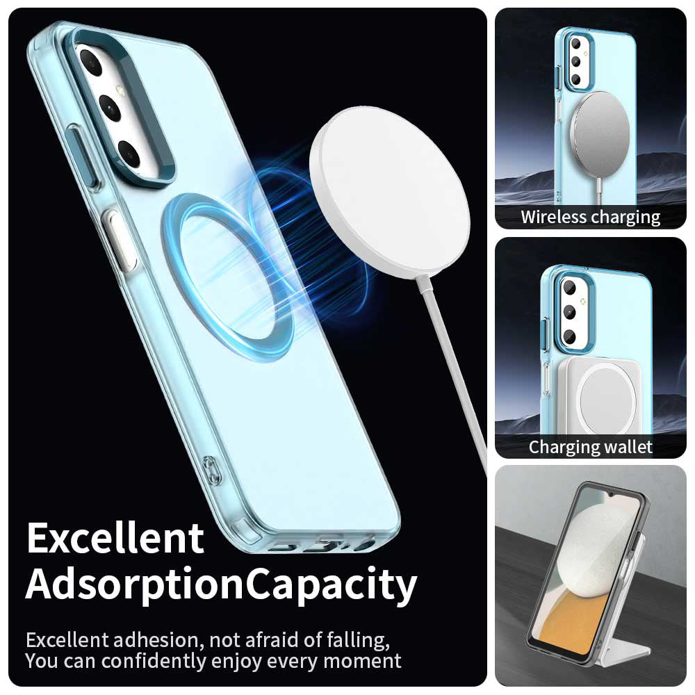 MagSafe Case for Samsung Galaxy A05s A057, Techsuit, CandyCase, Blue