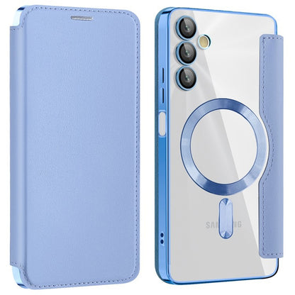 MagSafe puzdro pre Samsung Galaxy A05s A057, Techsuit, SmartMag Book, Modrá