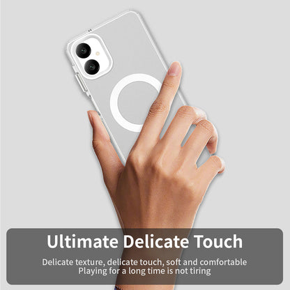 MagSafe puzdro pre Samsung Galaxy A06 A065, Techsuit, CandyCase, Biele