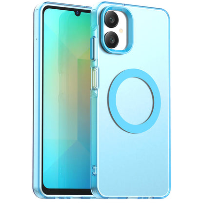 MagSafe puzdro pre Samsung Galaxy A06 A065, Techsuit, CandyCase, Modrá