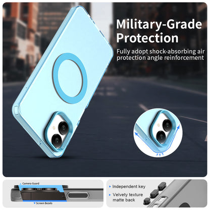 MagSafe puzdro pre Samsung Galaxy A06 A065, Techsuit, CandyCase, Modrá