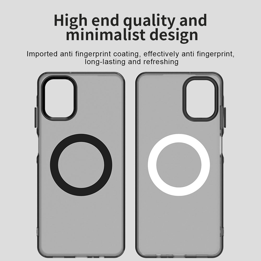 MagSafe puzdro pre Samsung Galaxy A06 A065, Techsuit, CandyCase, Čierne