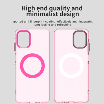 MagSafe puzdro pre Samsung Galaxy A06 A065, Techsuit, CandyCase, Ružové