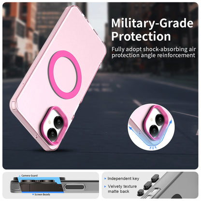 MagSafe puzdro pre Samsung Galaxy A06 A065, Techsuit, CandyCase, Ružové