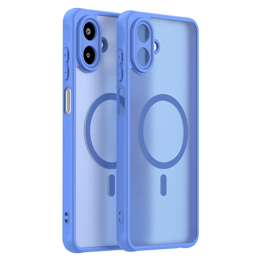 Puzdro MagSafe pre Samsung Galaxy A07 4G A075, Techsuit, HaloFrost II, Modrá