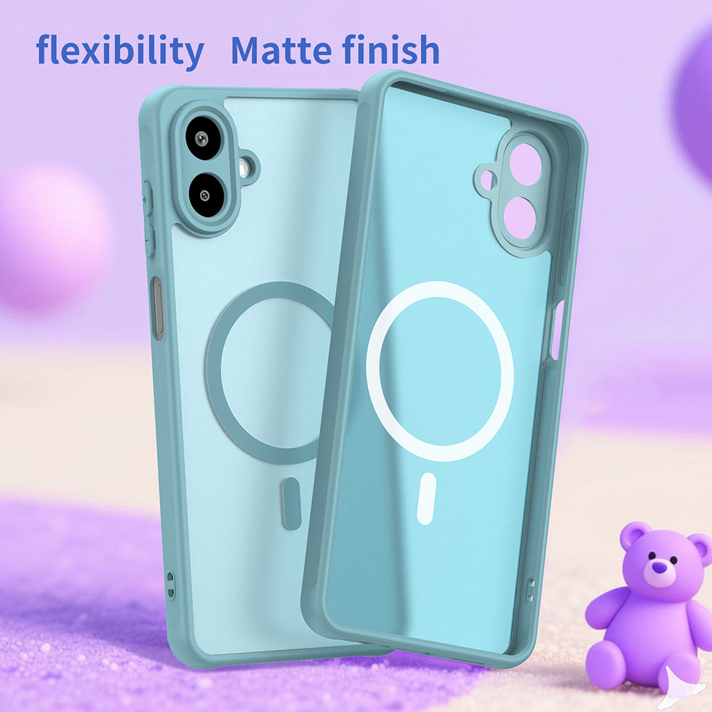 Puzdro MagSafe pre Samsung Galaxy A07 4G A075, Techsuit, HaloFrost II, Svetlozelená