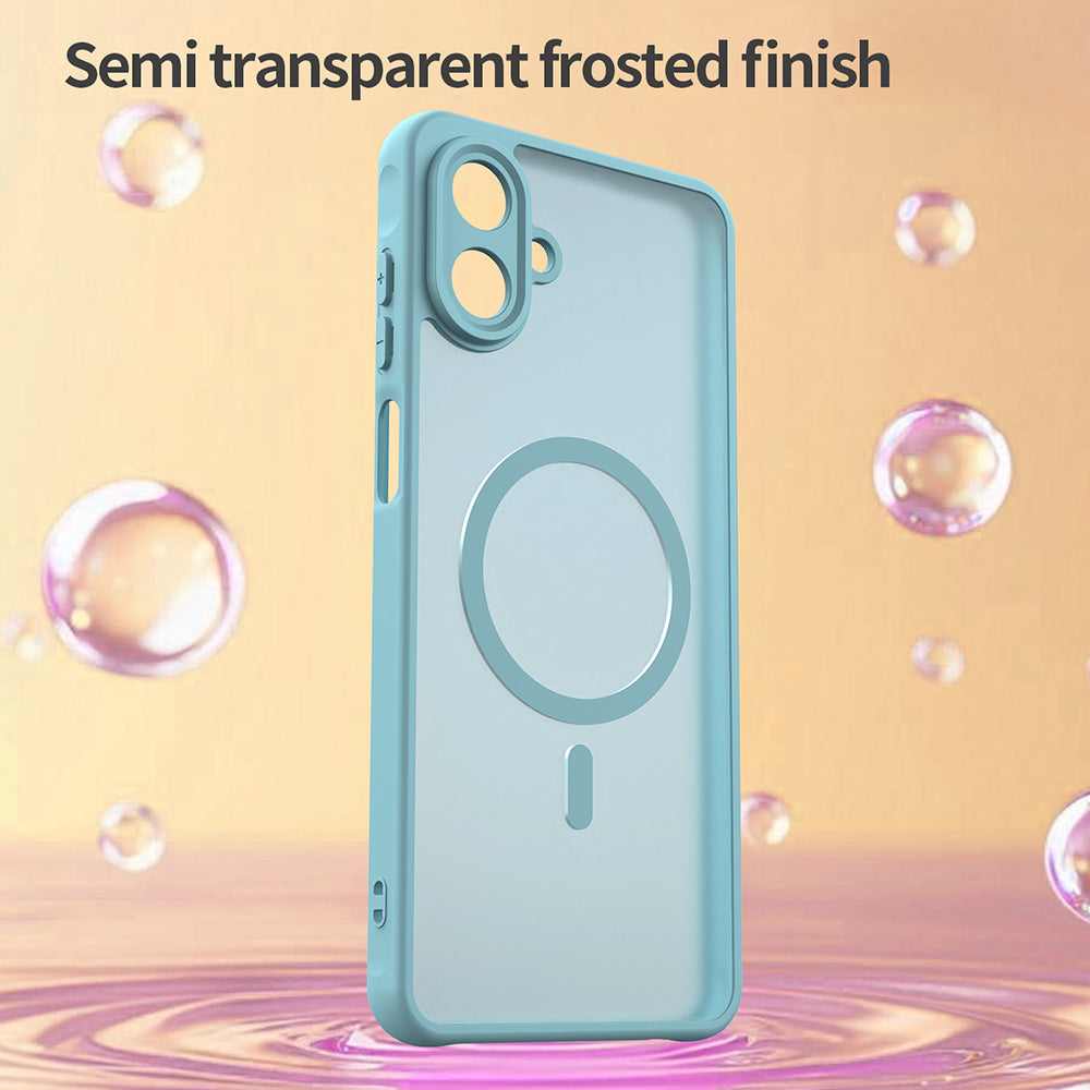 Puzdro MagSafe pre Samsung Galaxy A07 4G A075, Techsuit, HaloFrost II, Svetlozelená