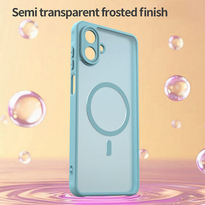 Puzdro MagSafe pre Samsung Galaxy A07 4G A075, Techsuit, HaloFrost II, Svetlozelená