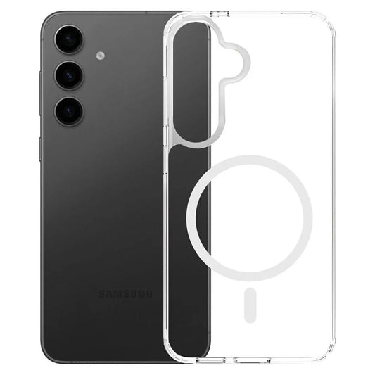 MagSafe puzdro pre Samsung Galaxy A16 5G A166 / A16 4G A165, 3MK, Armor MagCase, priehľadné