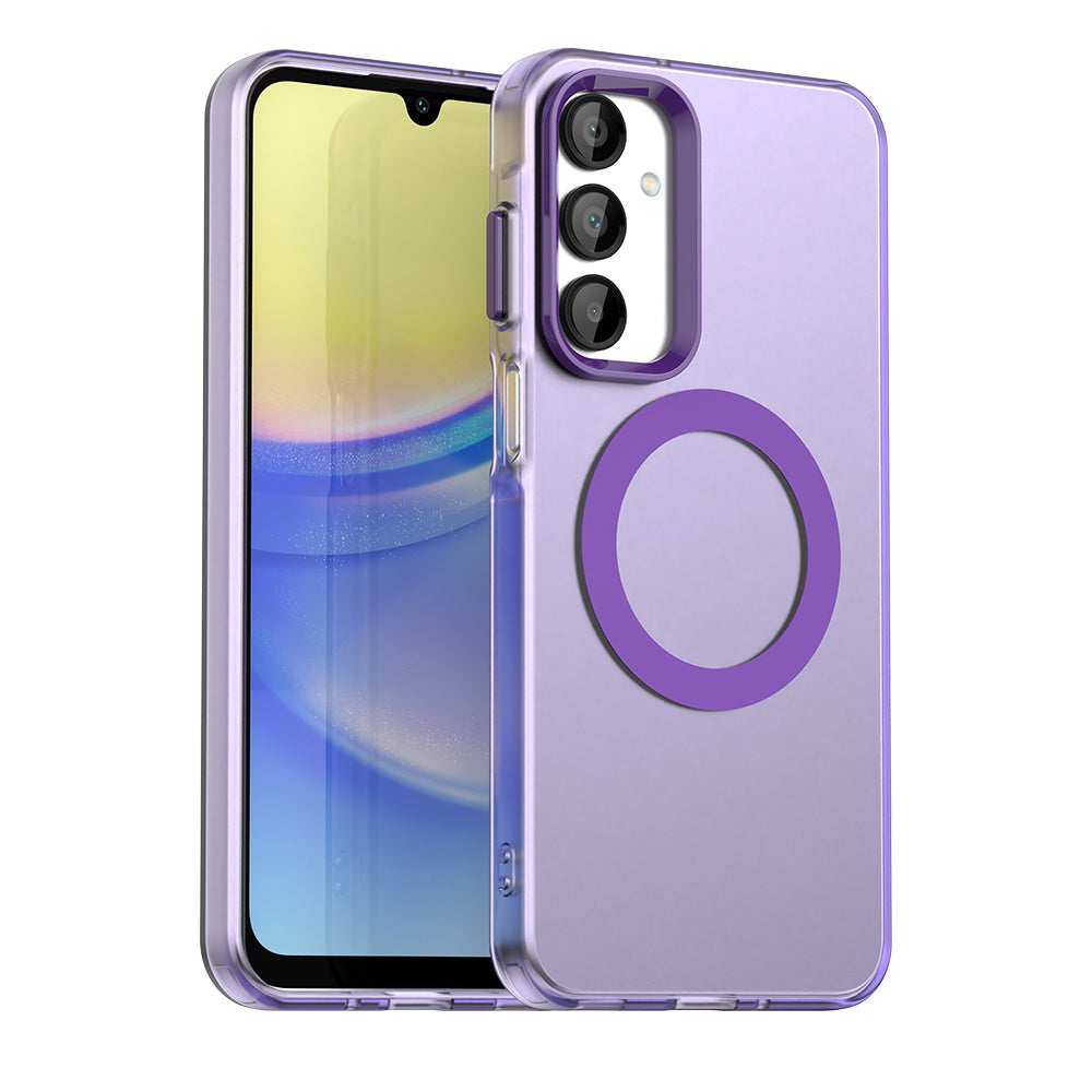MagSafe puzdro pre Samsung Galaxy A16 5G A166 / A16 4G A165, Techsuit, CandyCase, Fialová