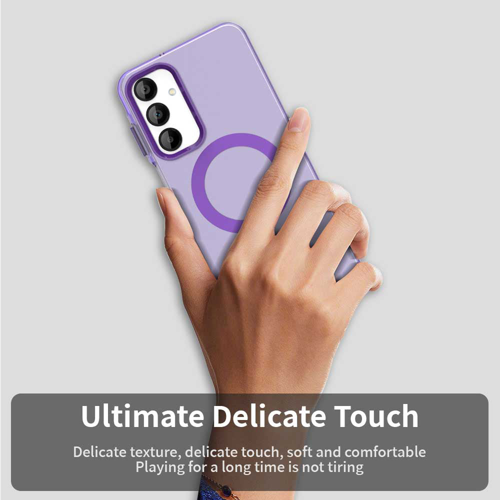 MagSafe puzdro pre Samsung Galaxy A16 5G A166 / A16 4G A165, Techsuit, CandyCase, Fialová