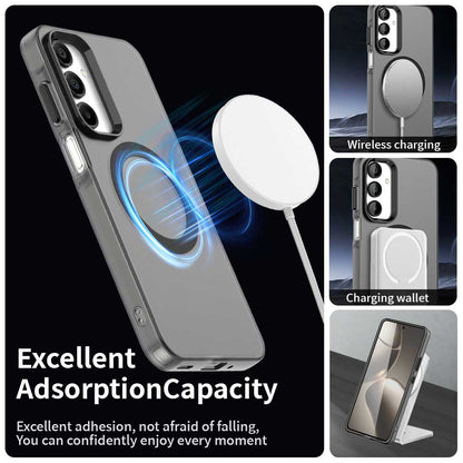 MagSafe puzdro pre Samsung Galaxy A16 5G A166 / A16 4G A165, Techsuit, CandyCase, Čierna