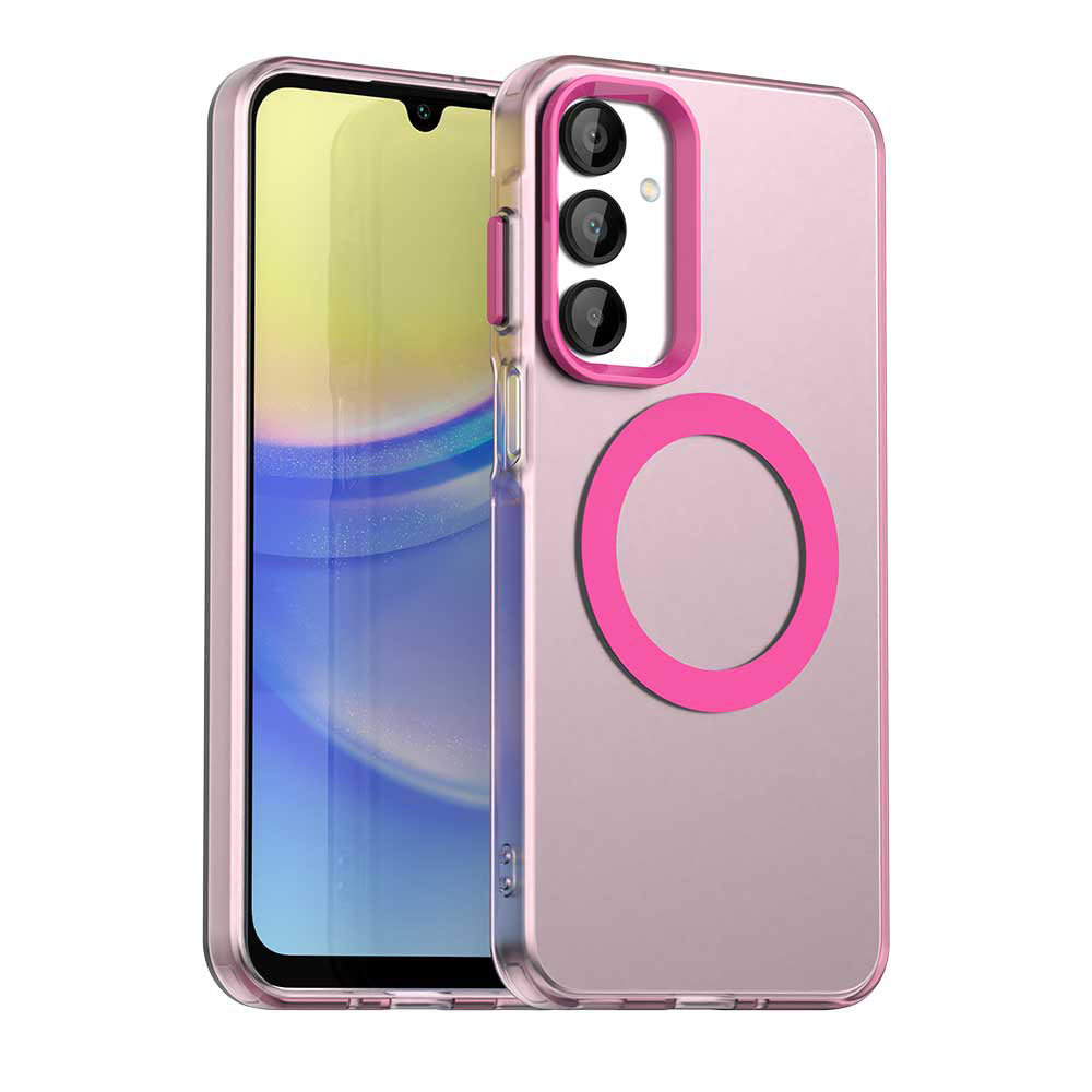 MagSafe puzdro pre Samsung Galaxy A16 5G A166 / A16 4G A165, Techsuit, CandyCase, Ružové