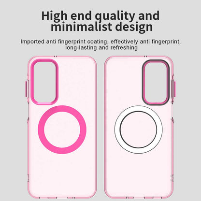 MagSafe puzdro pre Samsung Galaxy A16 5G A166 / A16 4G A165, Techsuit, CandyCase, Ružové