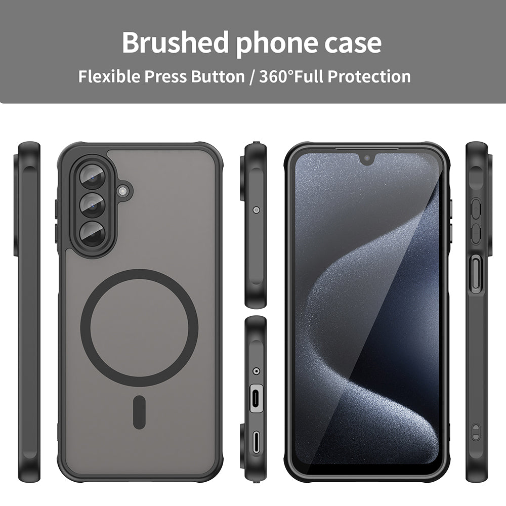 MagSafe puzdro pre Samsung Galaxy A17 5G, Techsuit, HaloFrost II, Čierna