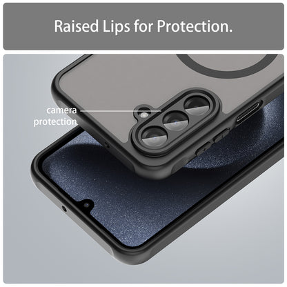 MagSafe puzdro pre Samsung Galaxy A17 5G, Techsuit, HaloFrost II, Čierna