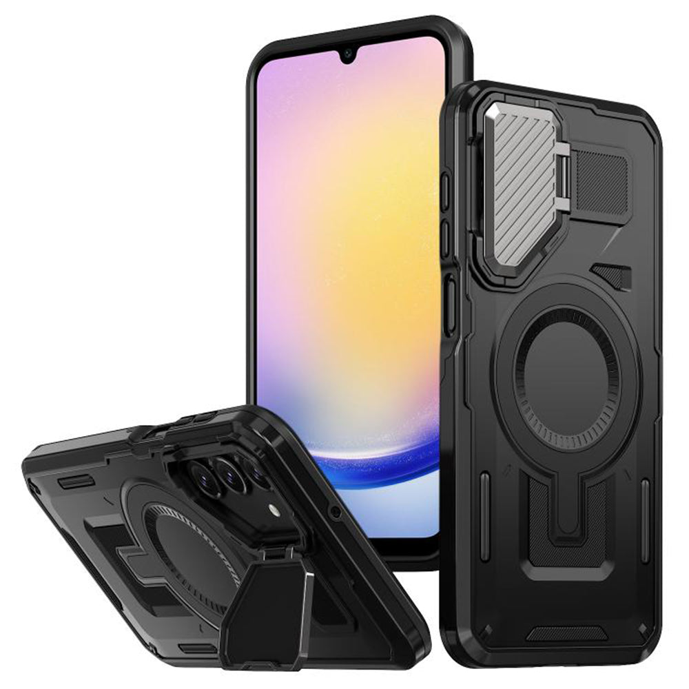 MagSafe puzdro pre Samsung Galaxy A25 A256, Techsuit, CamVault, čierne