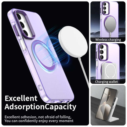 MagSafe puzdro pre Samsung Galaxy A25 A256, Techsuit, CandyCase, Fialová