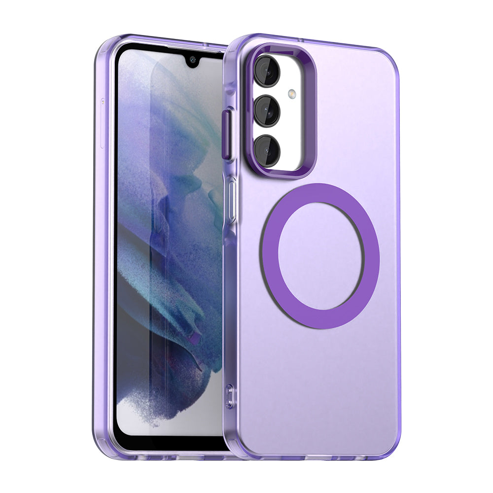 MagSafe puzdro pre Samsung Galaxy A25 A256, Techsuit, CandyCase, Fialová