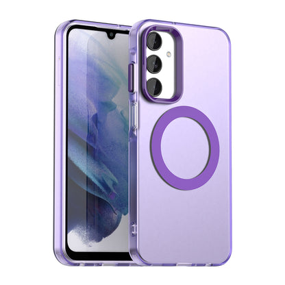 MagSafe puzdro pre Samsung Galaxy A25 A256, Techsuit, CandyCase, Fialová