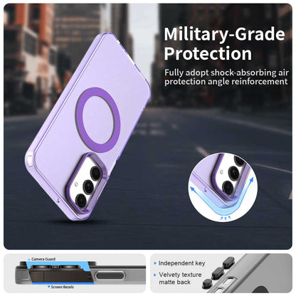 MagSafe puzdro pre Samsung Galaxy A25 A256, Techsuit, CandyCase, Fialová