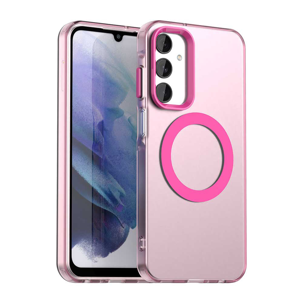 MagSafe puzdro pre Samsung Galaxy A25 A256, Techsuit, CandyCase, Ružové