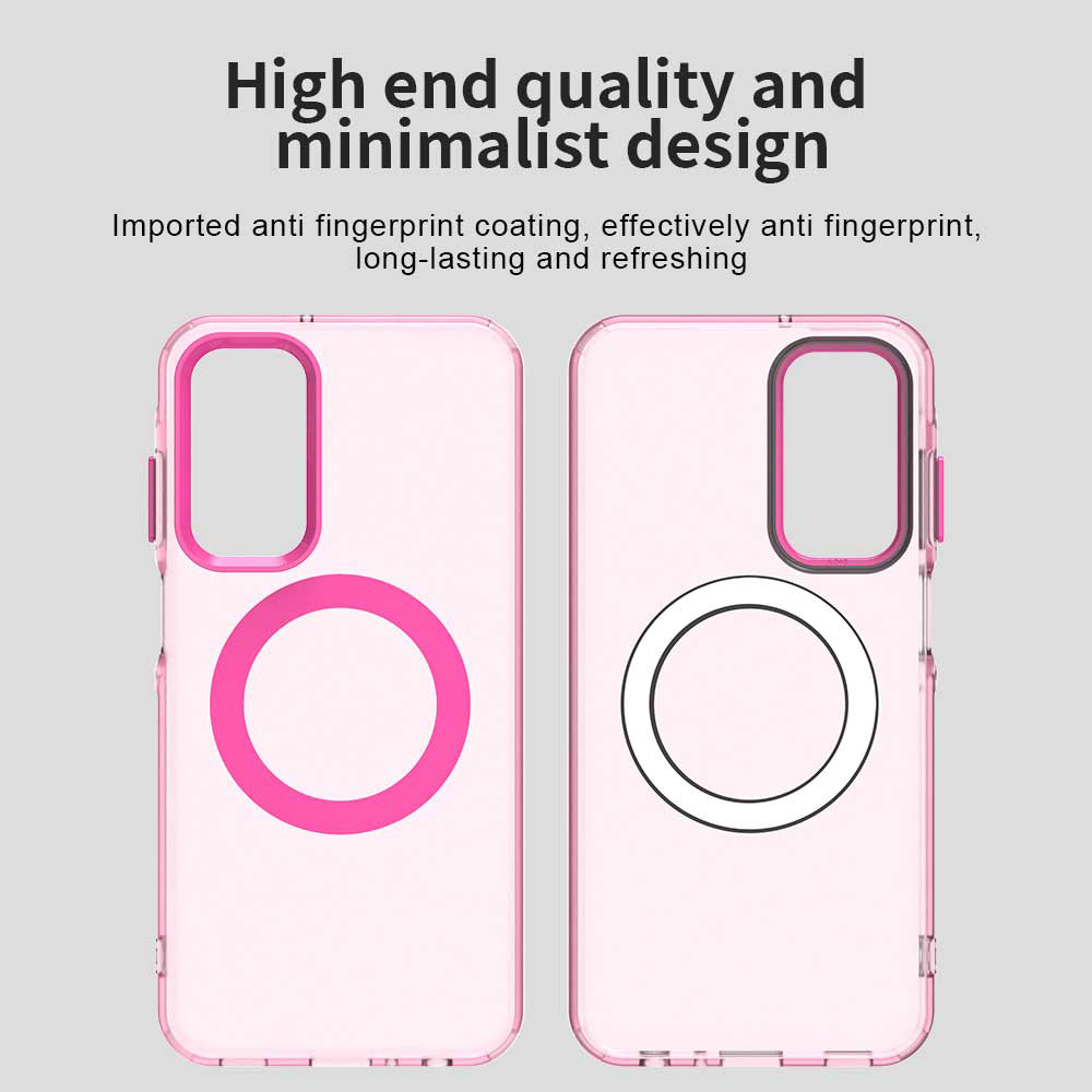 MagSafe puzdro pre Samsung Galaxy A25 A256, Techsuit, CandyCase, Ružové