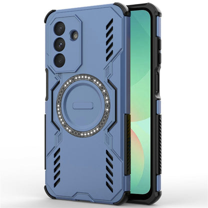 MagSafe puzdro pre Samsung Galaxy A26 A266, Techsuit, ArmorMag, Modré