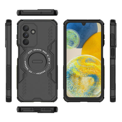 MagSafe puzdro pre Samsung Galaxy A26 A266, Techsuit, ArmorMag, Čierne