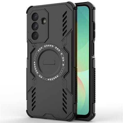 MagSafe puzdro pre Samsung Galaxy A26 A266, Techsuit, ArmorMag, Čierne