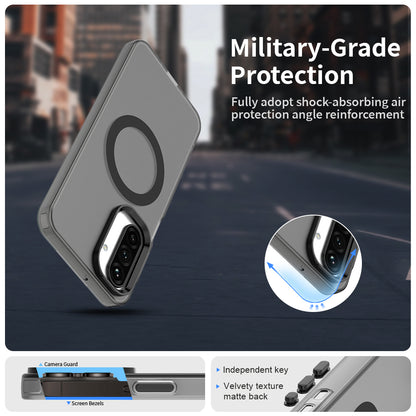 MagSafe puzdro pre Samsung Galaxy A26 A266, Techsuit, CandyCase, Čierna